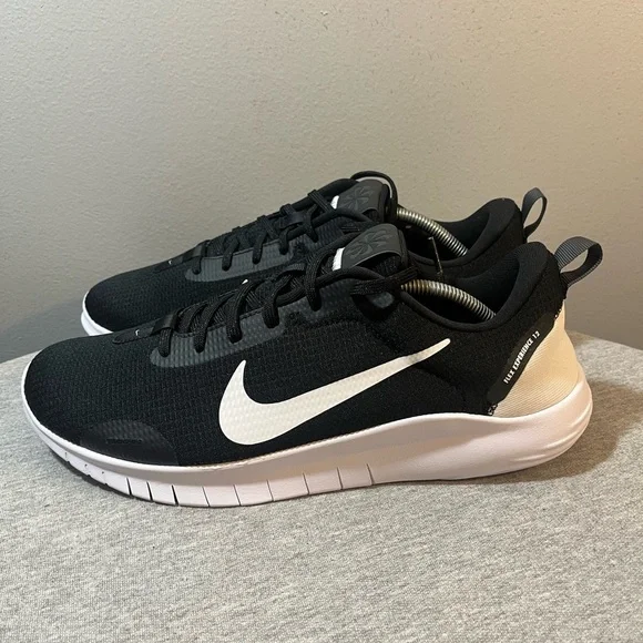 Nike Flex Experience RN 12 Black White Running Men's Shoe Size 12 DV0740-004​